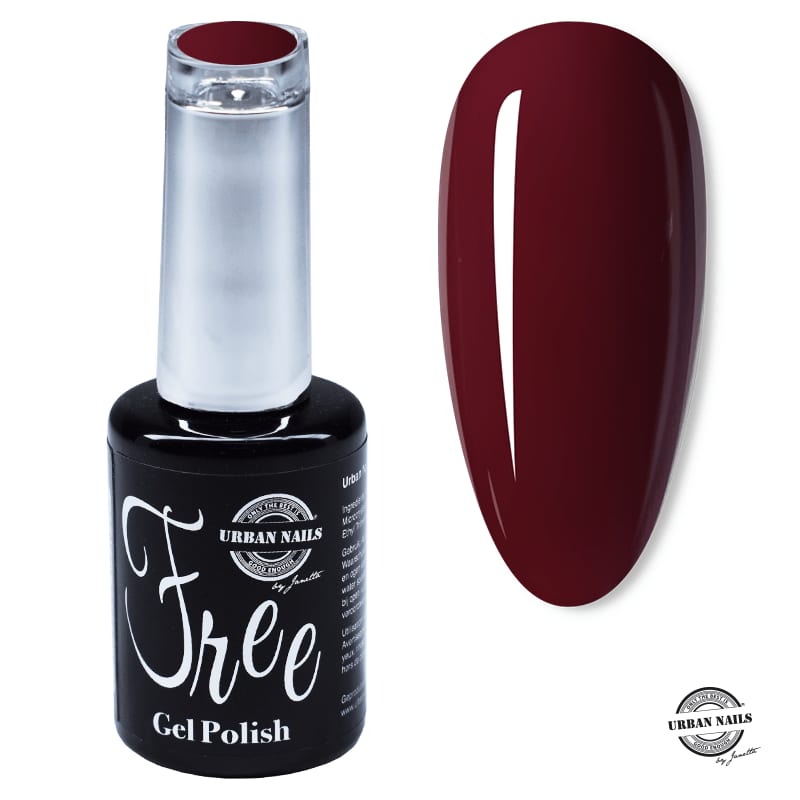 Urban Nails · Be Jeweled HEMA/TPO Free Gelpolish FP33 Kersenrood