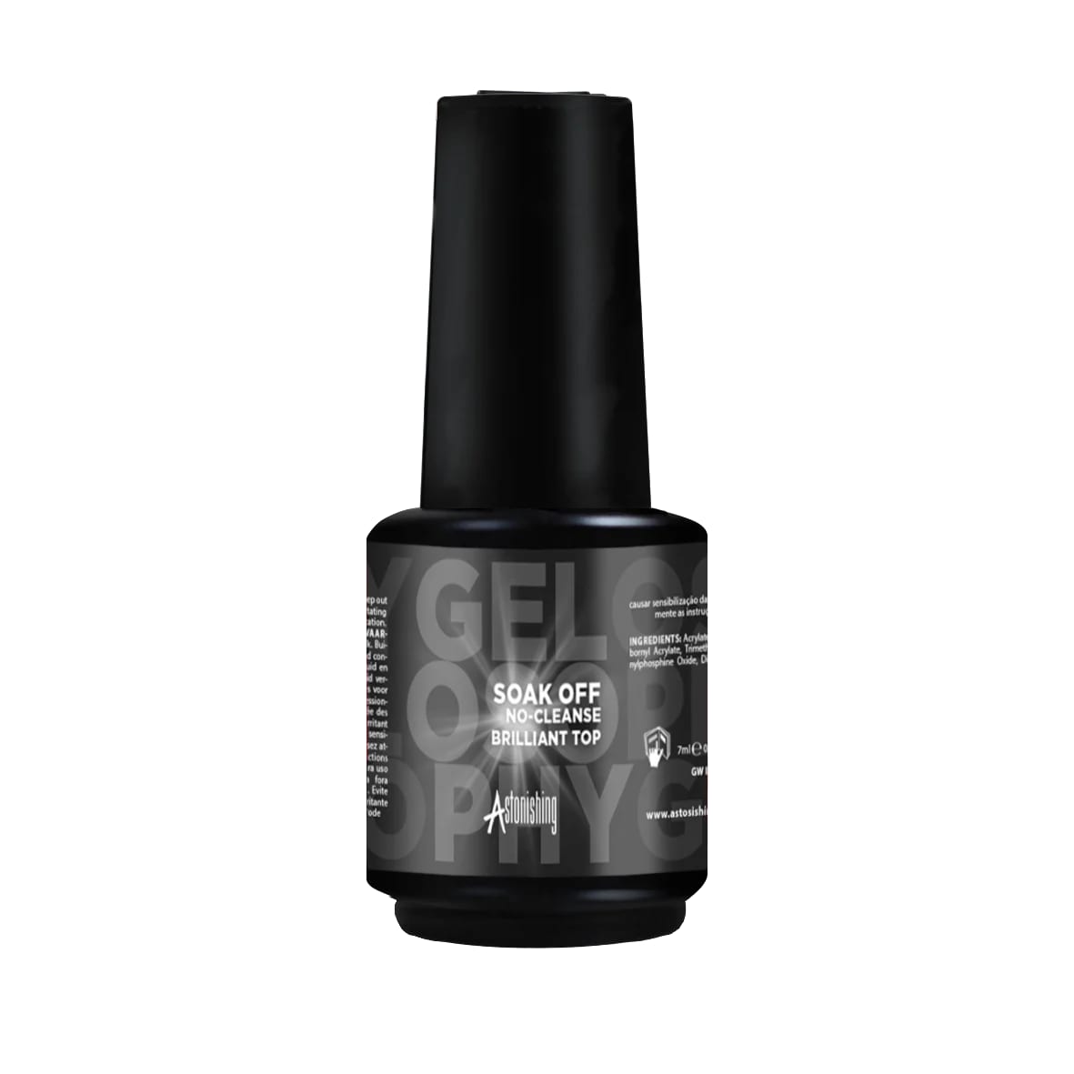 Astonishing Nails · Gelosophy Soak Off No Cleanse Brilliant Top